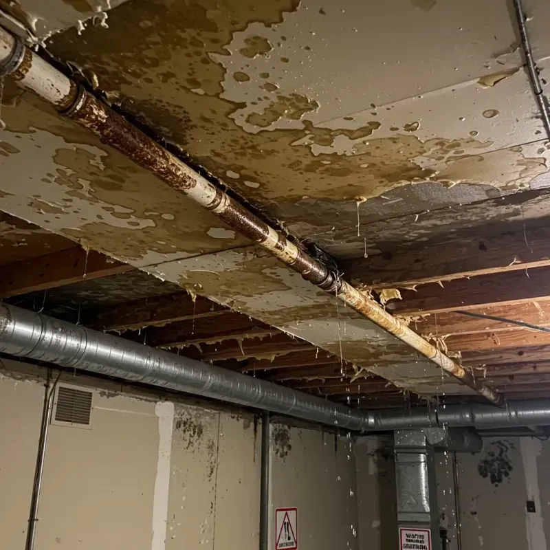 Ceiling Water Damage Repair in Lesage, WV